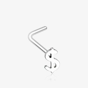 Dollar Sign Nose Ring